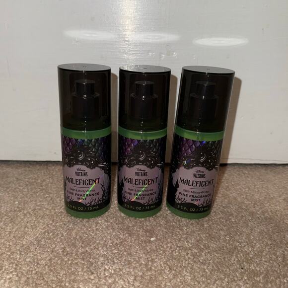 New Bath & Body Works Maleficent Mini Collection - Picture 1 of 3